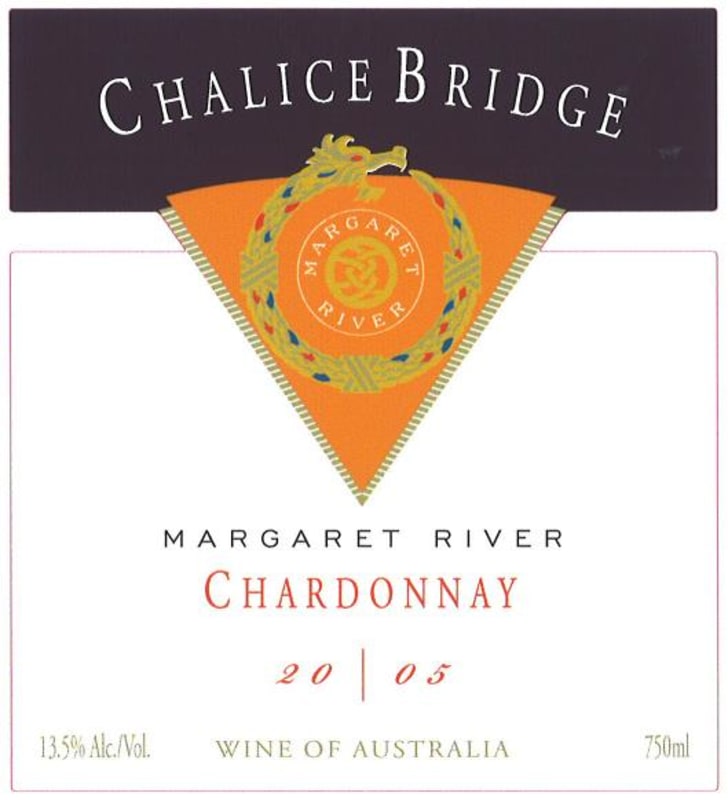 Chalice Bridge Estate Chardonnay 2005 Front Label