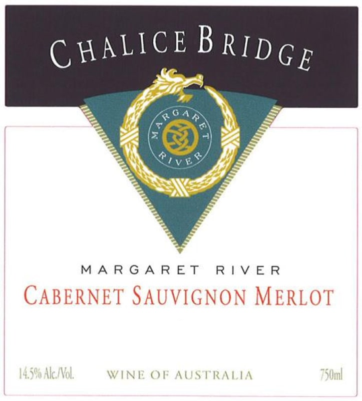 Chalice Bridge Estate Cabernet Sauvignon Merlot 2007 Front Label