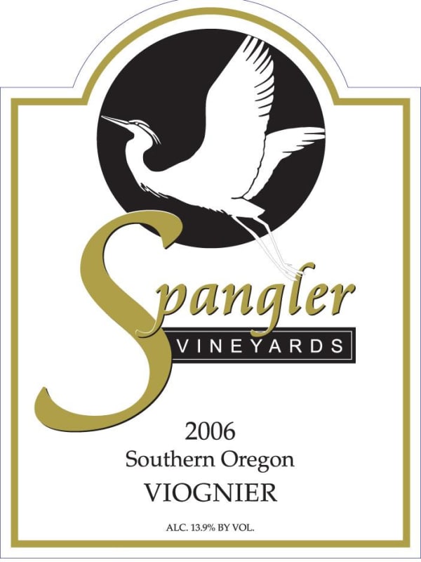 Spangler Vineyards Viognier 2006 Front Label