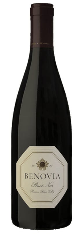 Benovia Russian River Valley Pinot Noir 2015 Front Bottle Shot