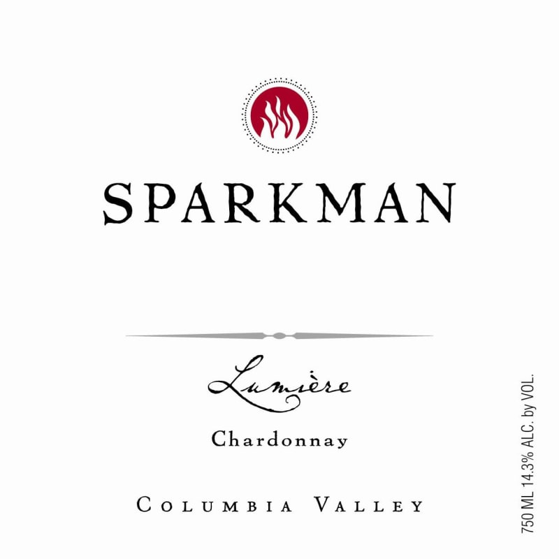 Sparkman Lumiere Chardonnay 2012 Front Label