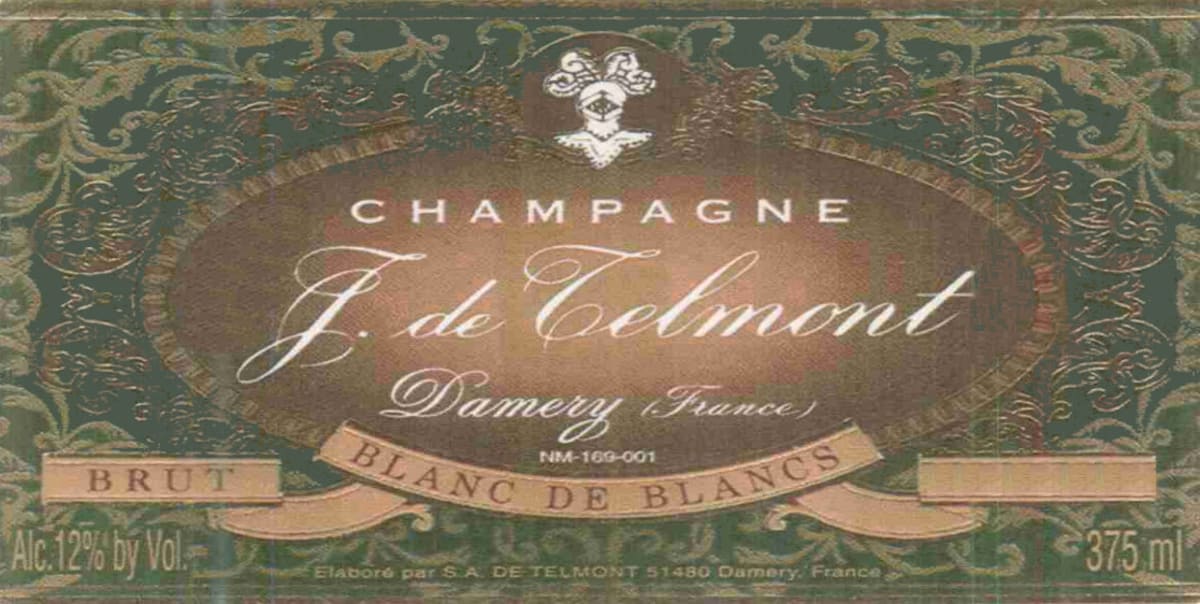 Champagne Telmont Blanc de Blancs Brut 2007 Front Label