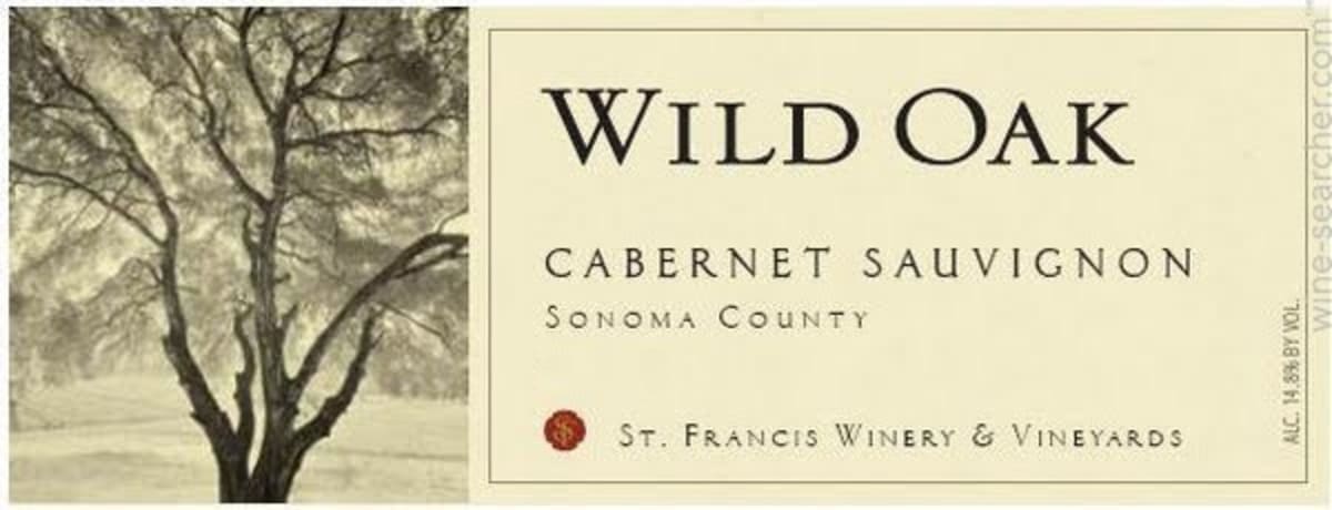 St. Francis Wild Oak Cabernet Sauvignon 2004 Front Label