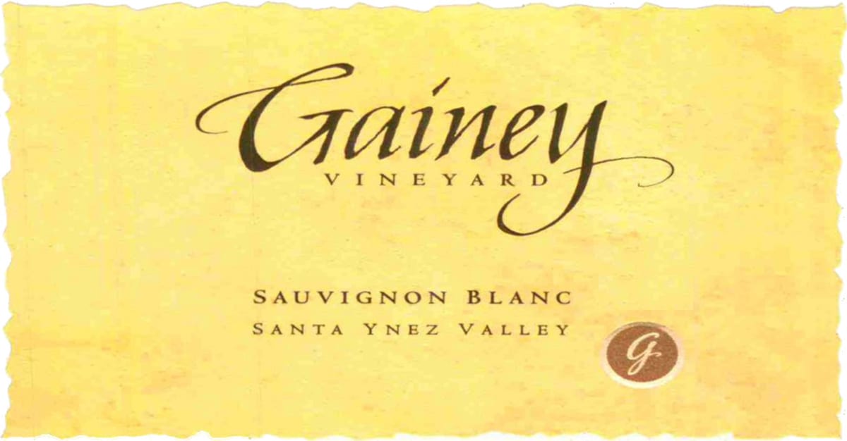 Gainey Sauvignon Blanc 2008 Front Label