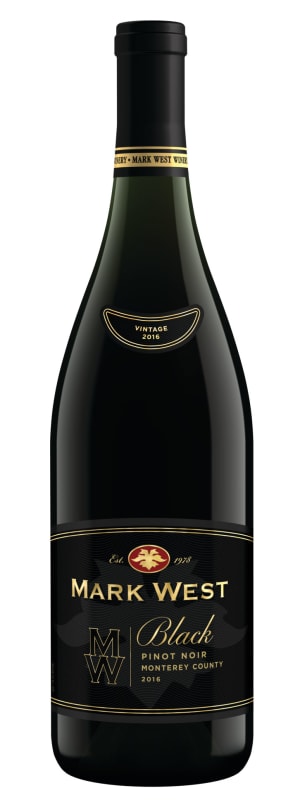 Mark West Black Label Pinot Noir 2016 Front Bottle Shot