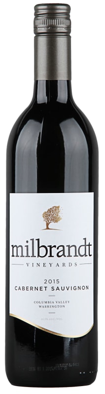Milbrandt Traditions Cabernet Sauvignon 2015 Front Bottle Shot