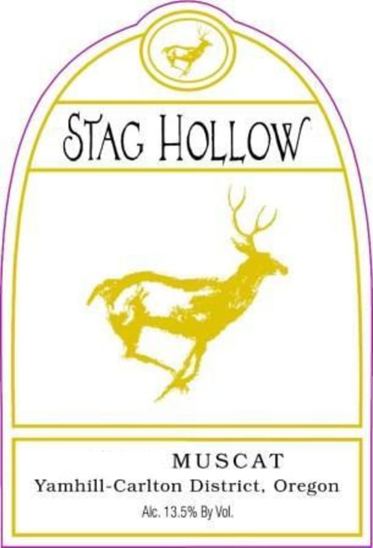 Stag Hollow Muscat 2007 Front Label