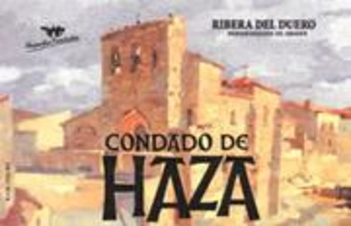 Condado de Haza Ribera del Duero Tinto 1998 Front Label
