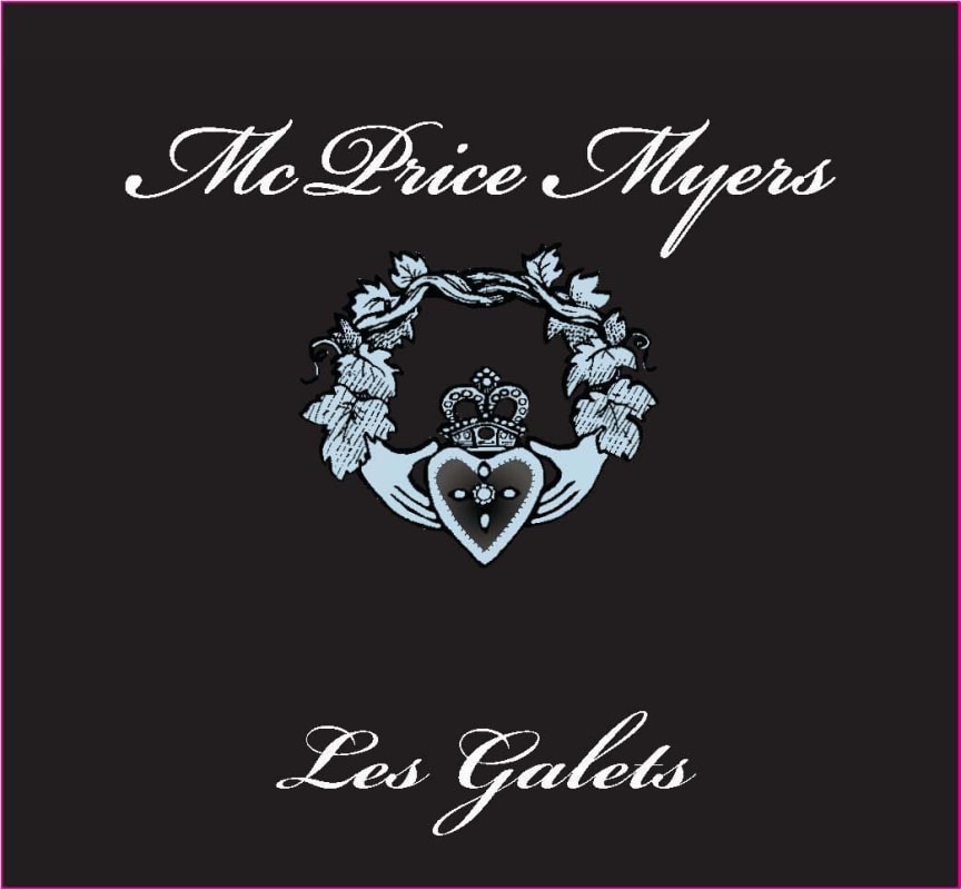 McPrice Myers Les Galets Syrah 2010 Front Label