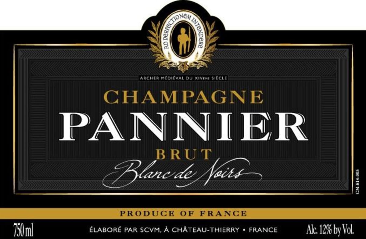 Champagne Pannier Champagne Brut Blanc de Noirs 2005 Front Label