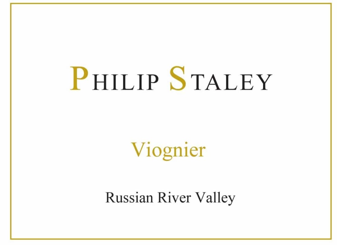 Philip Staley Viognier 2014 Front Label
