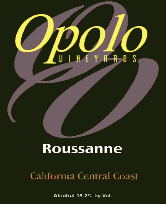 Opolo Roussanne 2006 Front Label