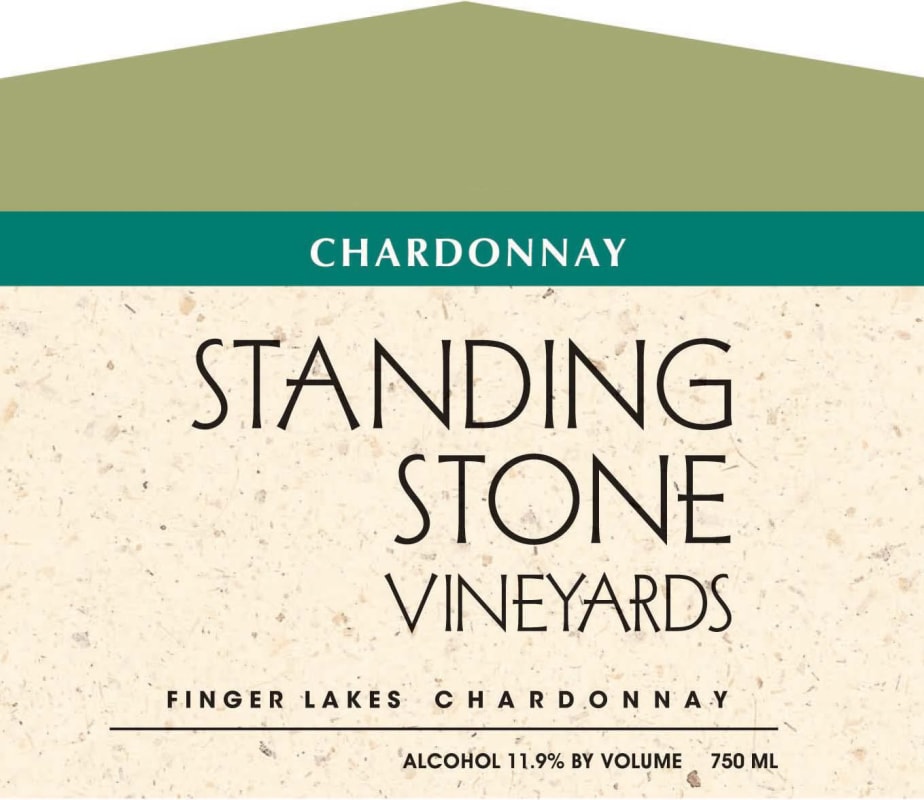Standing Stone Vineyards Chardonnay 2011 Front Label