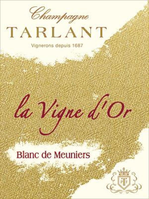 Champagne Tarlant Champagne La Vigne d'Or Blanc de Meuniers 2003 Front Label