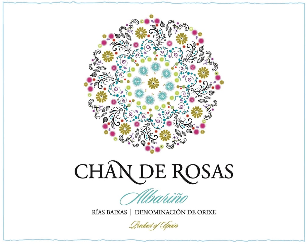 Chan de Rosas Albarino 2014 Front Label