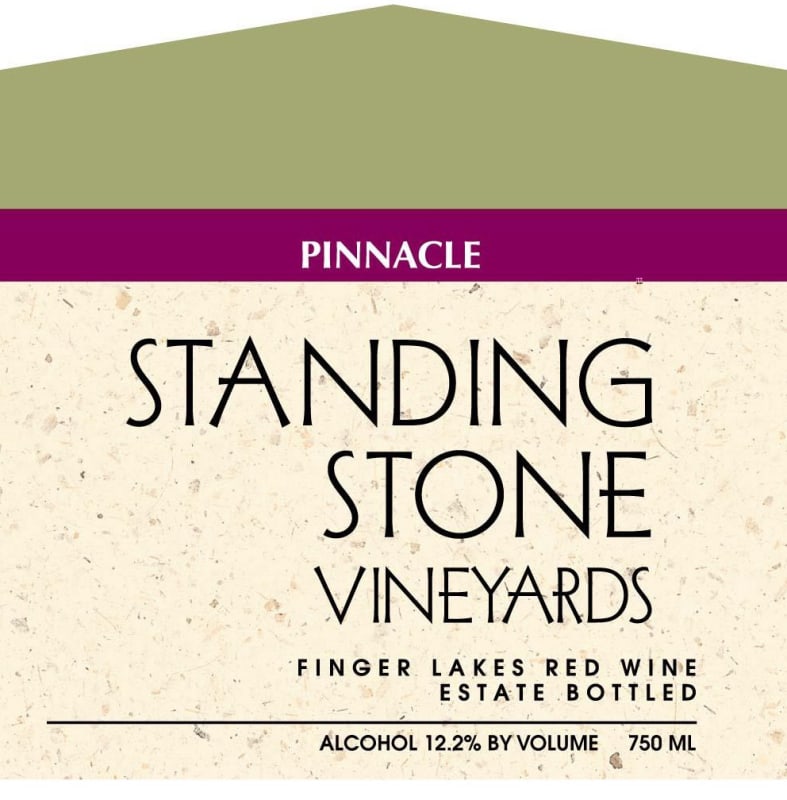Standing Stone Vineyards Pinnacle 2007 Front Label