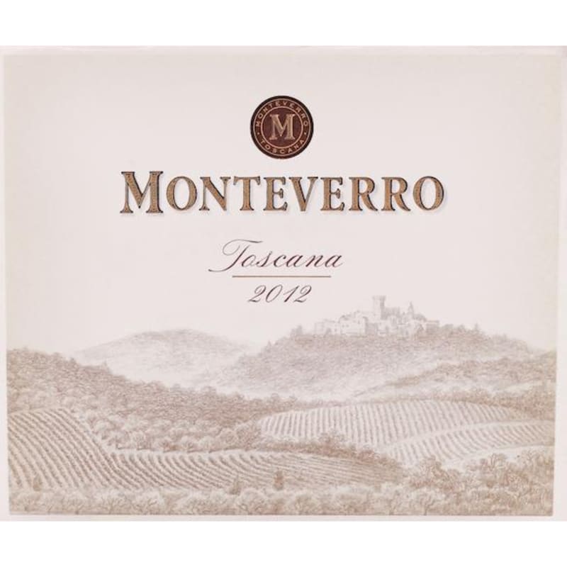 Monteverro 2012 Front Label
