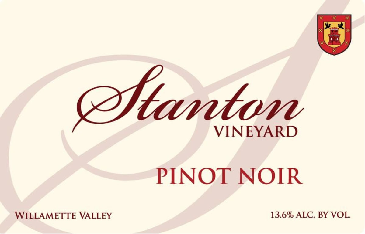 Stanton Vineyards Willamette Valley Pinot Gris 2013 Front Label