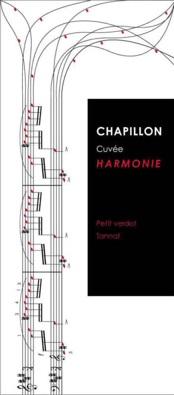 Chapillon Cuvee Harmonie Petit Verdot Tannat 2006 Front Label