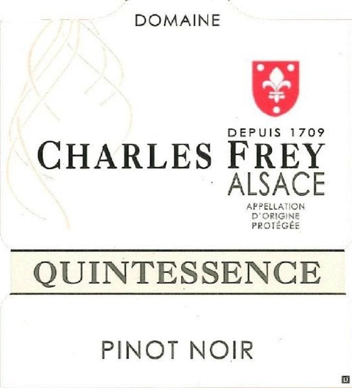 Charles et Dominique Frey Alsace Quintessence Pinot Noir 2013 Front Label