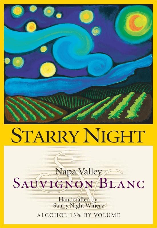 Starry Night Winery Sauvignon Blanc 2011 Front Label