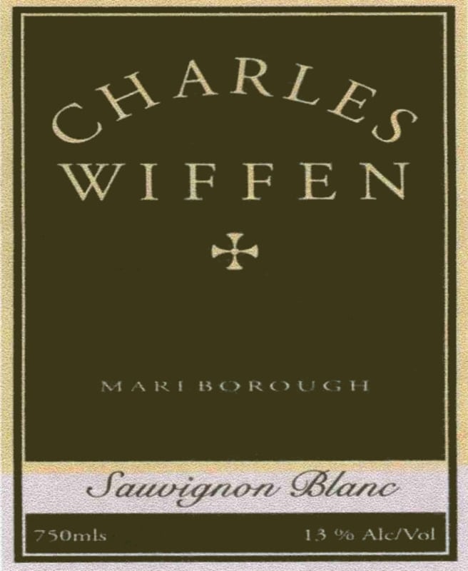 Charles Wiffen Wines Sauvignon Blanc 2002 Front Label