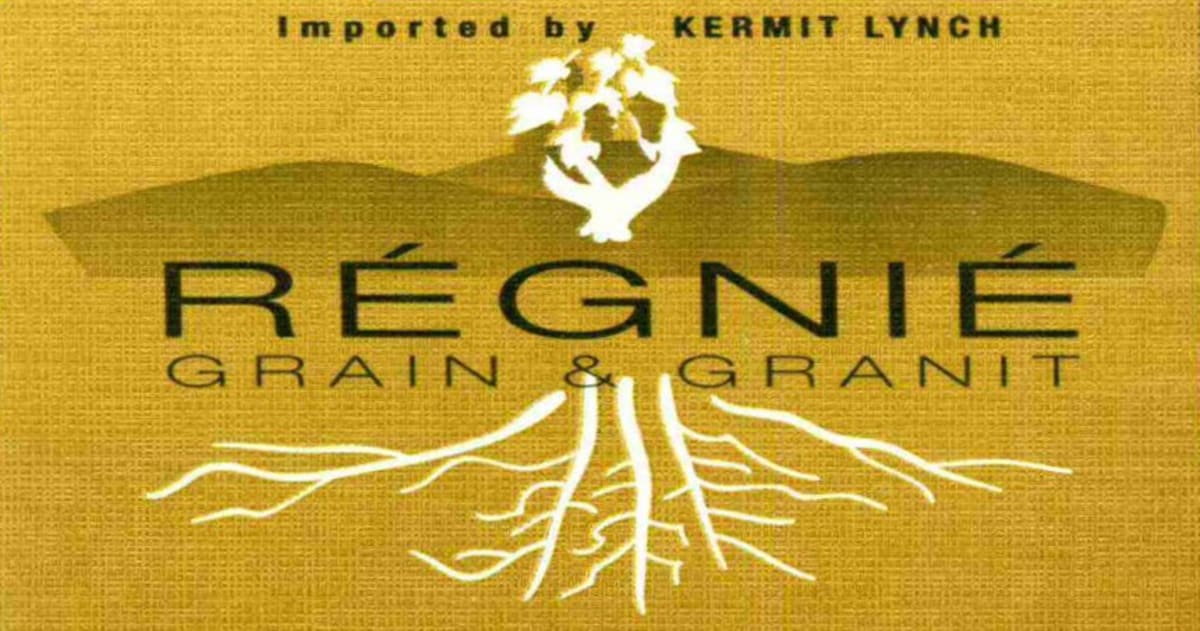 Charly Thevenet Regnie Grain and Granit 2009 Front Label