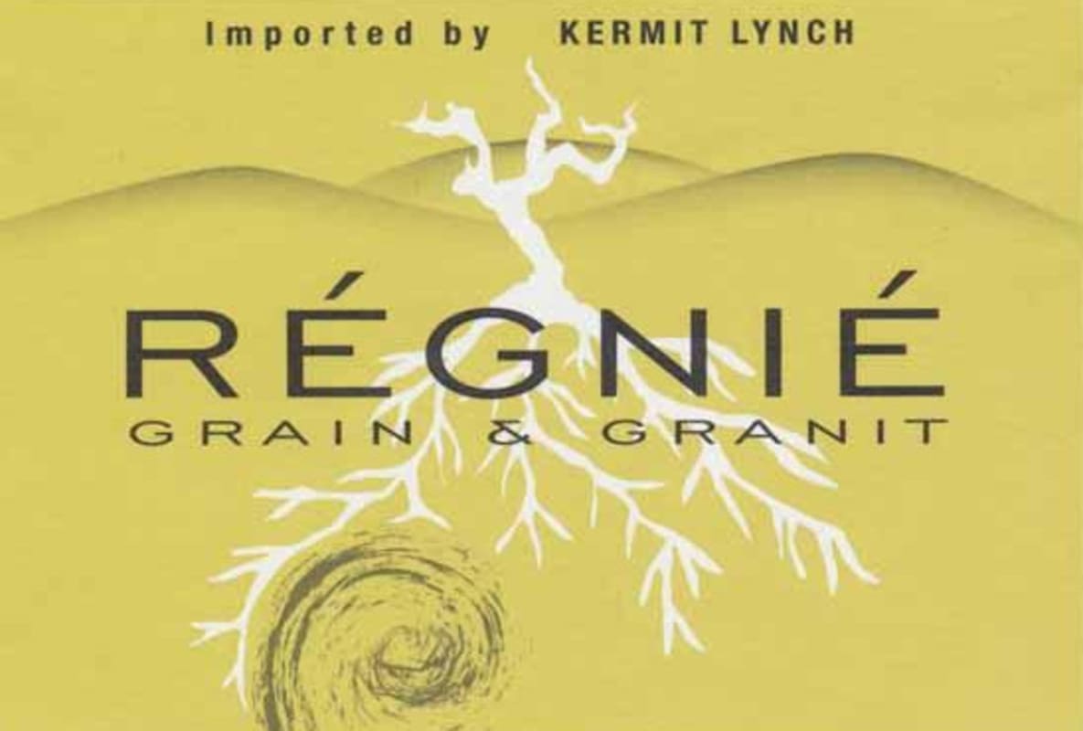 Charly Thevenet Regnie Grain and Granit 2011 Front Label