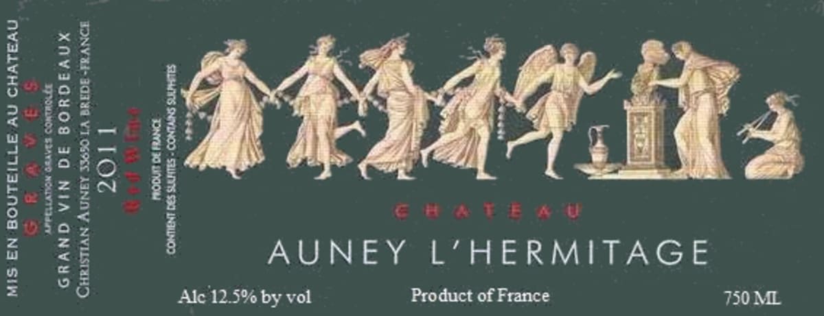 Chateau Auney L'Hermitage L'Hermitage Rouge 2011 Front Label