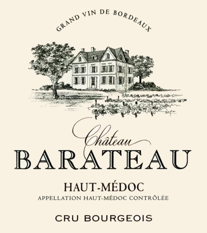 Chateau Barateau Haut-Medoc 2011 Front Label