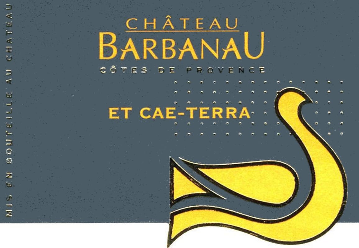 Chateau Barbanau Cotes de Provence Et Cae-Terra Rouge 2011 Front Label