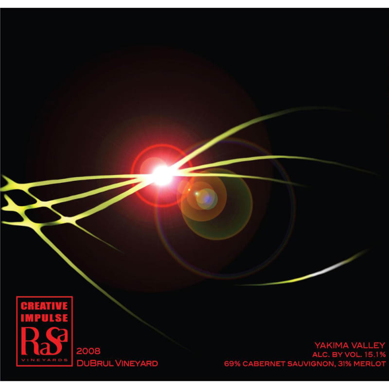 Rasa Vineyards Creative Impulse 2008 Front Label