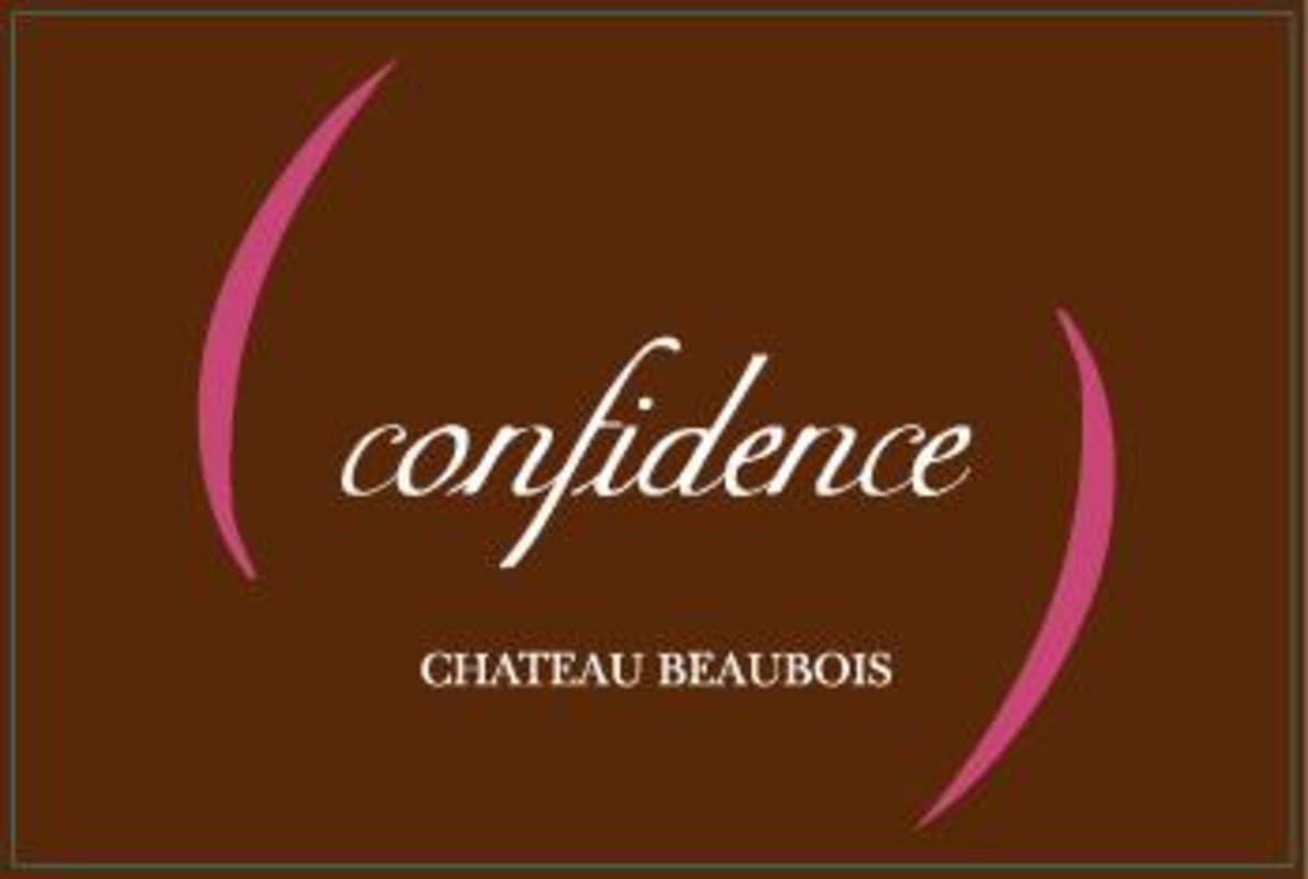 Chateau Beaubois Costieres de Nimes Cuvee Confidence Rouge 2009 Front Label