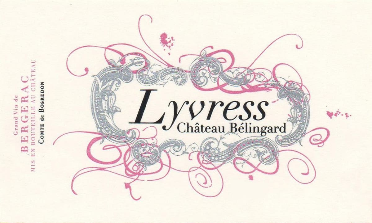 Chateau Belingard Lyvress Blanc Sec 2011 Front Label