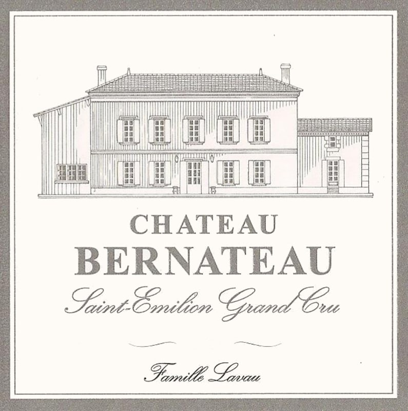 Chateau Bernateau Saint-Emilion Grand Cru 2012 Front Label