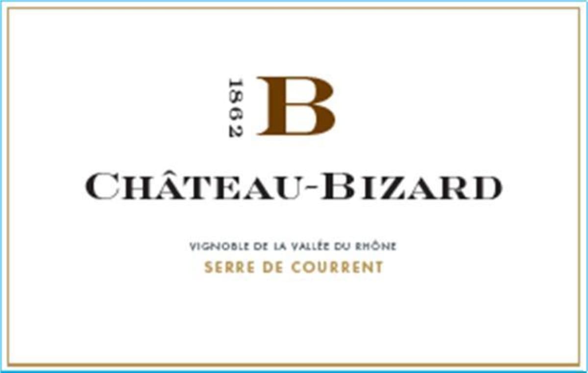 Chateau Bizard Tricastin-Grignan-les-Adhemar Serre de Courrent 2010 Front Label