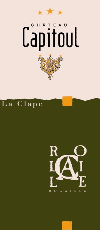 Chateau Capitoul La Clape Rocaille Blanc 2013 Front Label