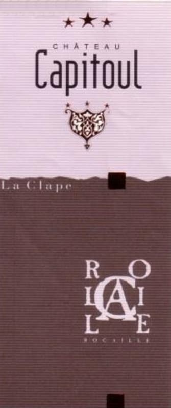 Chateau Capitoul La Clape Rocaille Blanc 2002 Front Label