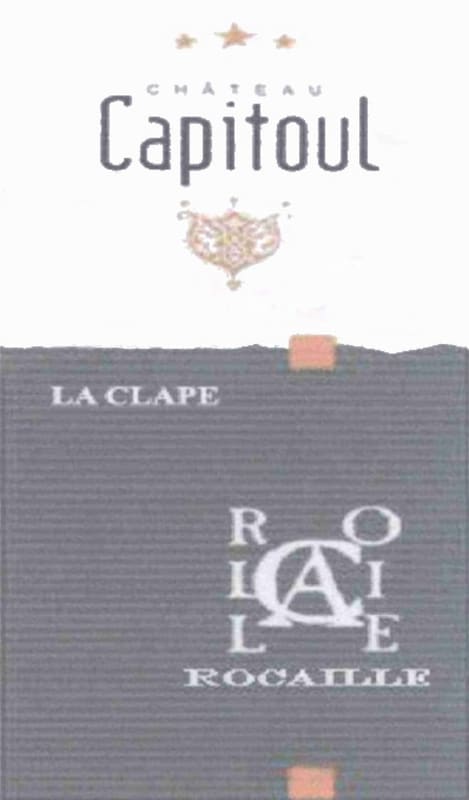 Chateau Capitoul La Clape Rocaille 2005 Front Label