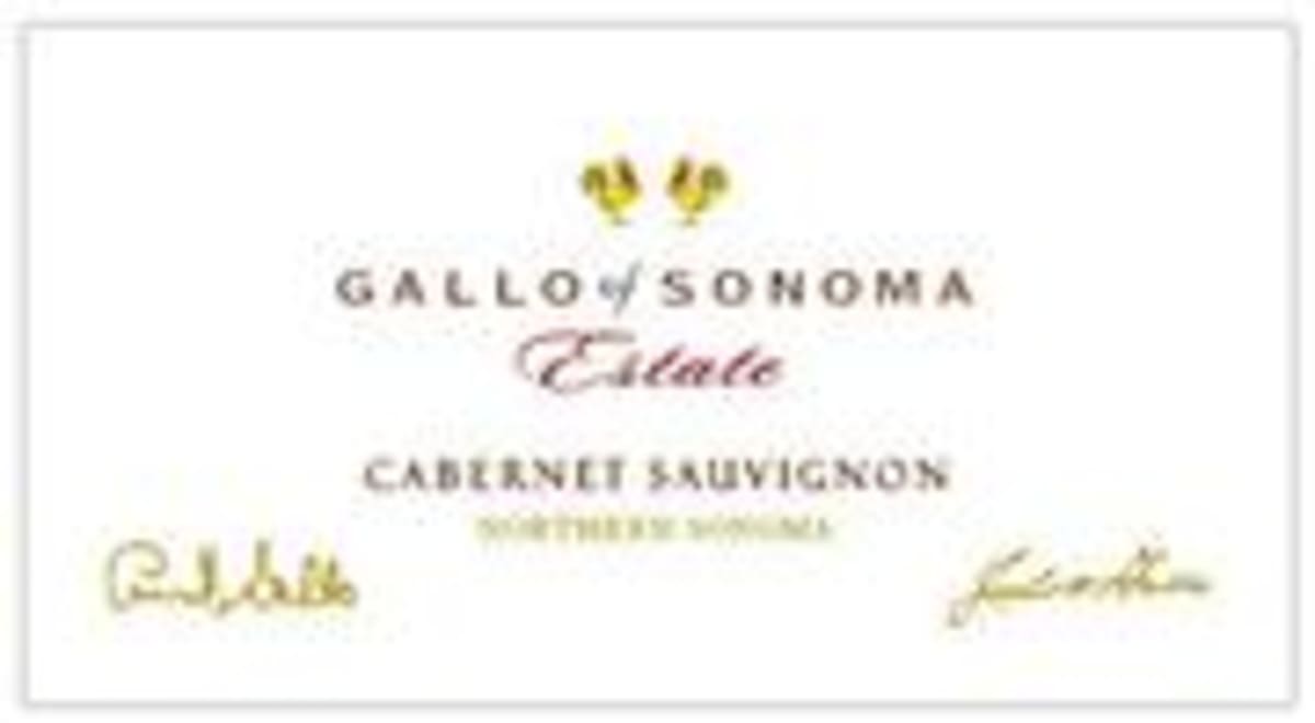 Gallo of Sonoma Estate Cabernet Sauvignon 1991 Front Label