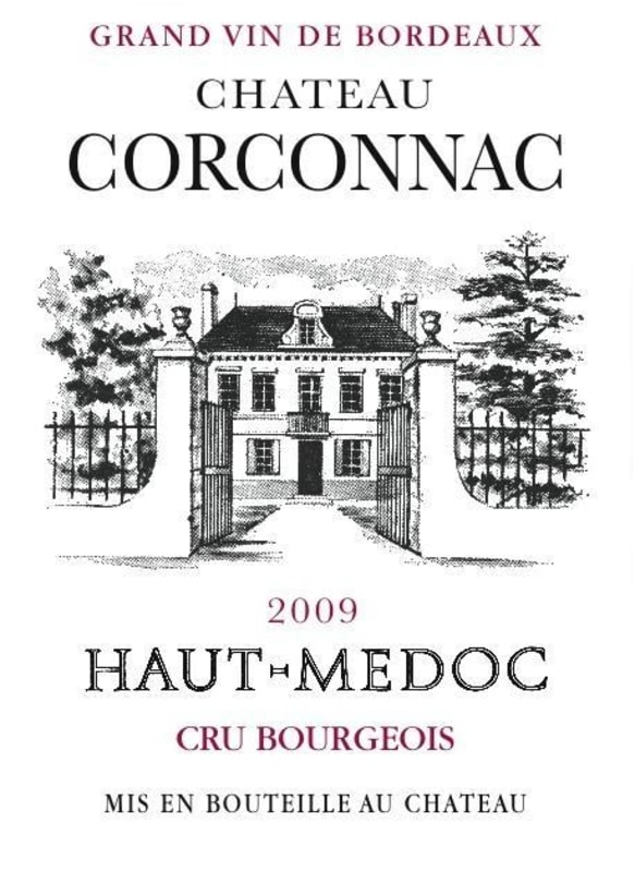 Château Corconnac Haut-Medoc 2009 Front Label