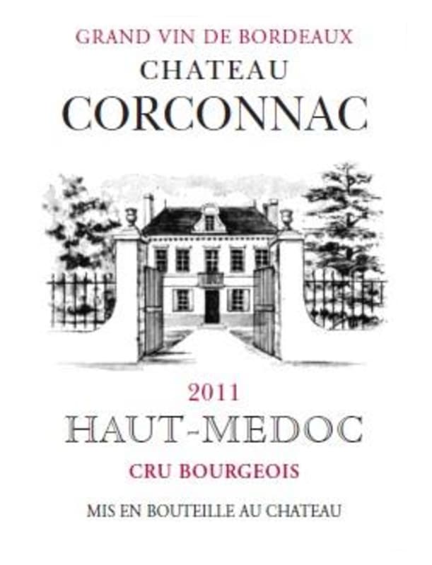 Château Corconnac Haut-Medoc 2011 Front Label