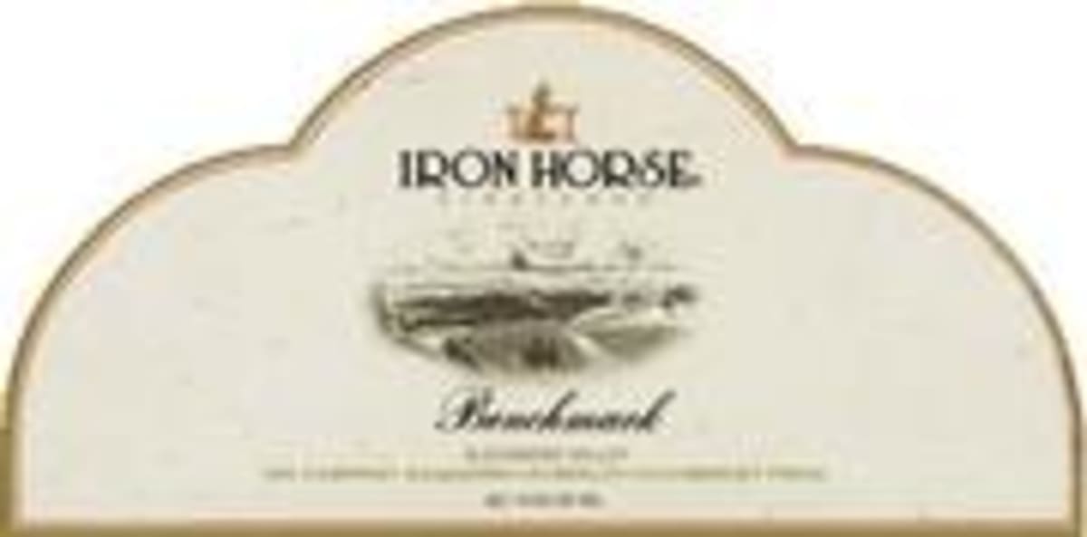 Iron Horse T bar T Benchmark 1997 Front Label