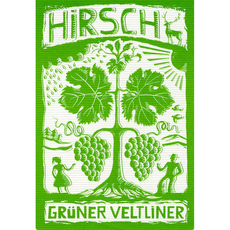 Weingut Hirsch Gruner Veltliner 2015 Front Label
