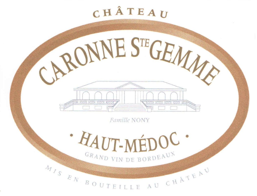 Chateau Caronne Ste Gemme Haut-Medoc 2014 Front Label