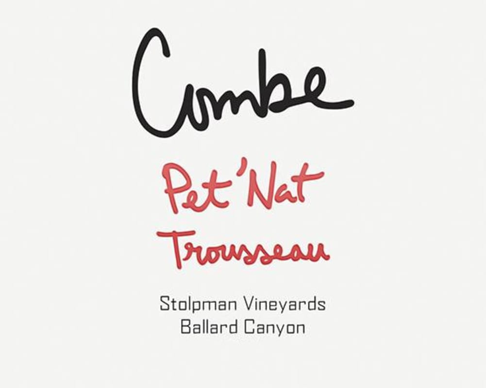 Stolpman Vineyards Combe Pet'Nat Trousseau 2015 Front Label