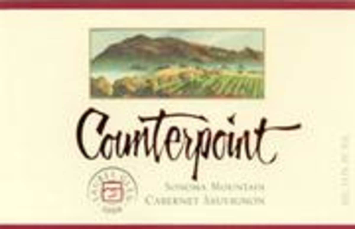 Laurel Glen Vineyard Sonoma Mountain Counterpoint Cabernet Sauvignon 1998 Front Label