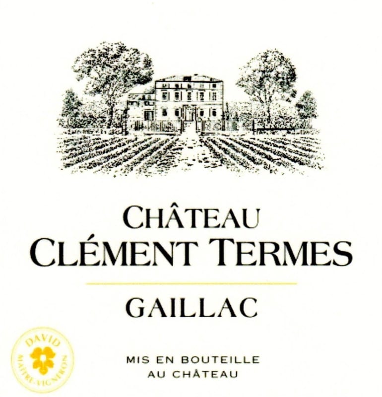 Chateau Clement Termes Gaillac Rouge 2011 Front Label