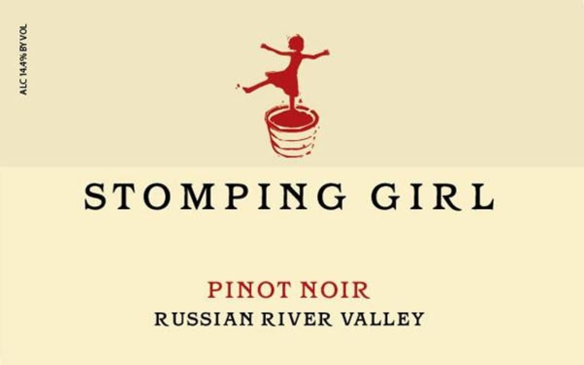 Stomping Girl Russian River Valley Pinot Noir 2013 Front Label