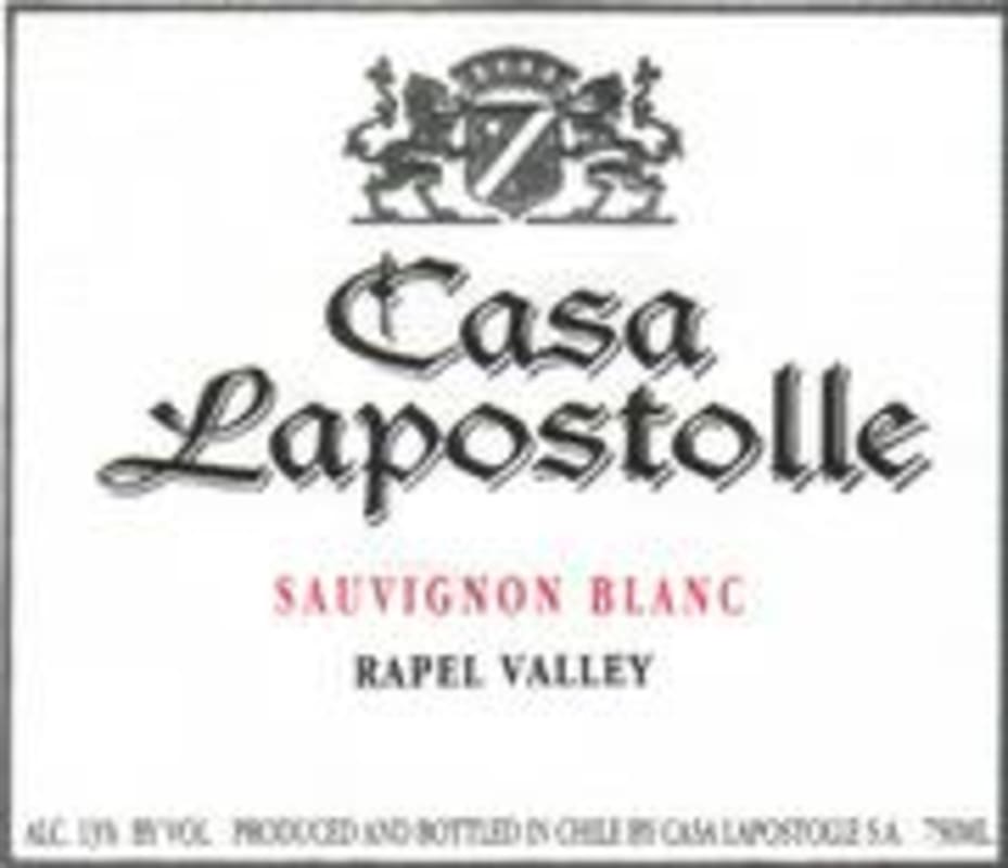 Lapostolle Sauvignon Blanc 2000 Front Label
